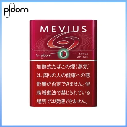 Ploom x AURA MEVIUS APPLE OPTION蘋果爆珠煙彈