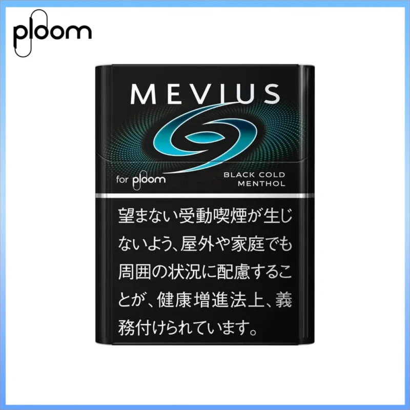 Ploom x AURA MEVIUS BLACK COLD黑冰薄荷煙彈