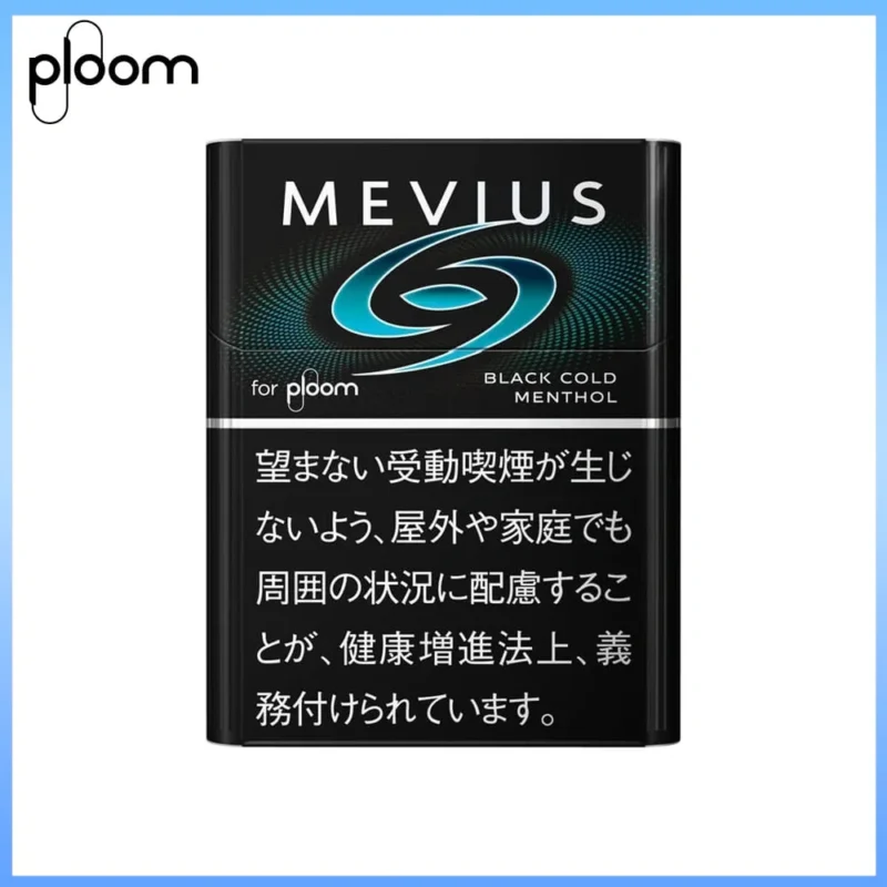 Ploom x AURA MEVIUS BLACK COLD黑冰薄荷煙彈