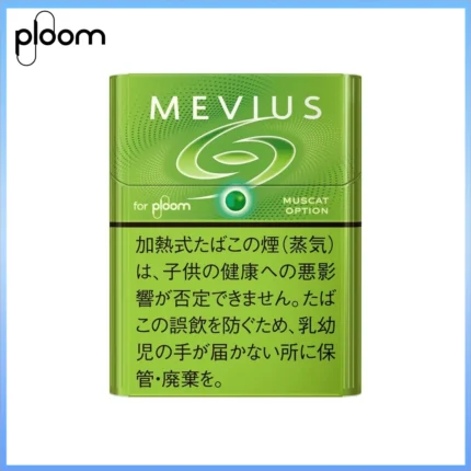 Ploom x AURA MEVIUS MUSCAT OPTION青提爆珠煙彈